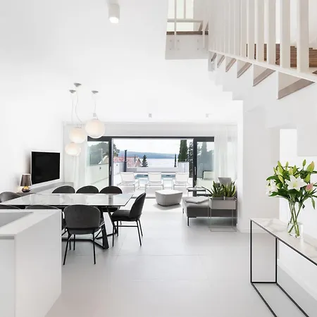 Vila New Modern By The Sea, Magical View, A Few Minutes From The - By Traveler Tourist Agency Krk - Id 2000
