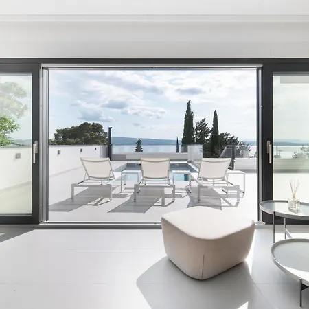 New Modern By The Sea, Magical View, A Few Minutes From The - By Traveler Tourist Agency Krk - Id 2000 Vila Dramalj