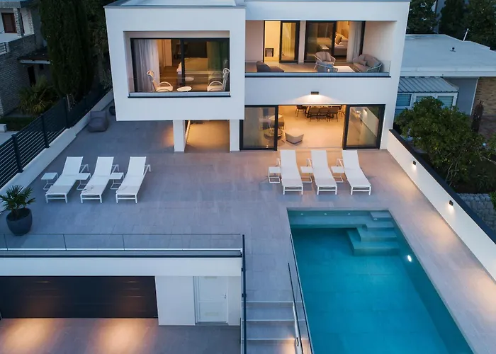 New Modern By The Sea, Magical View, A Few Minutes From The - By Traveler Tourist Agency Krk - Id 2000 *