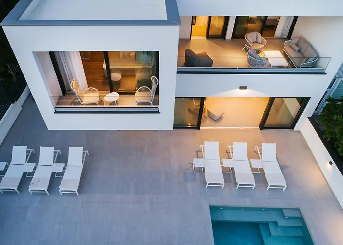 Villa New Modern By The Sea, Magical View, A Few Minutes From The - By Traveler Tourist Agency Krk - Id 2000 Dramalj